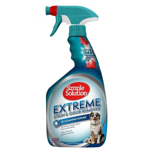 Simple Solution Extreme Stain & Odor Remover 3x Cleaning Power 32 fl oz / 945ml