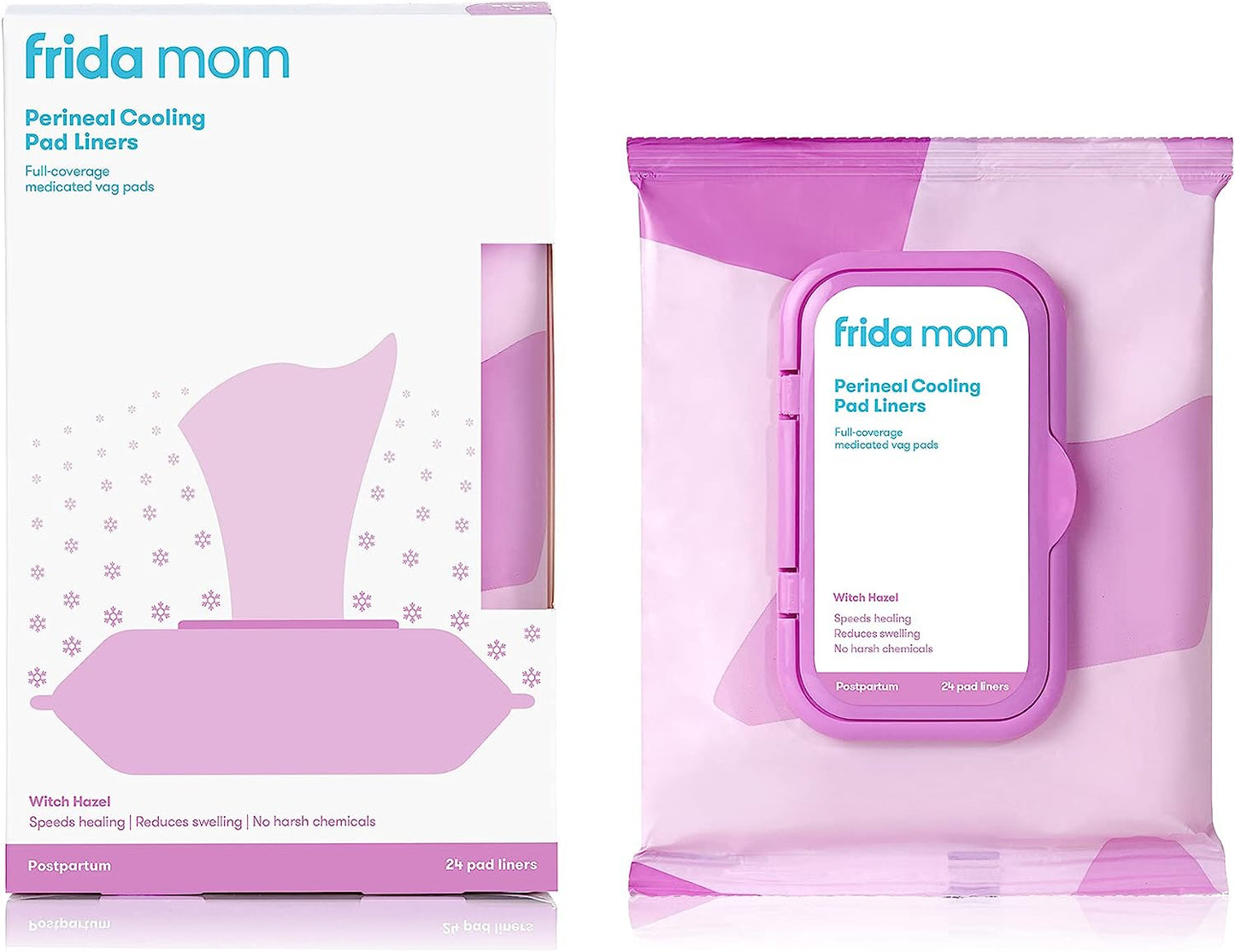 Fri da Mom Perineal Cooling Pad Liners For Postpartum Care 24 Count