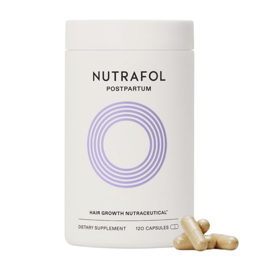 Nutrafol Postpartum Hair Growth Nutraceutical Supplement 120 Capsules