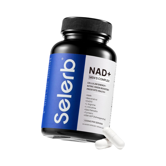 Selerb NAD+ Men's Complex 1,000 mg, 60 Capsules