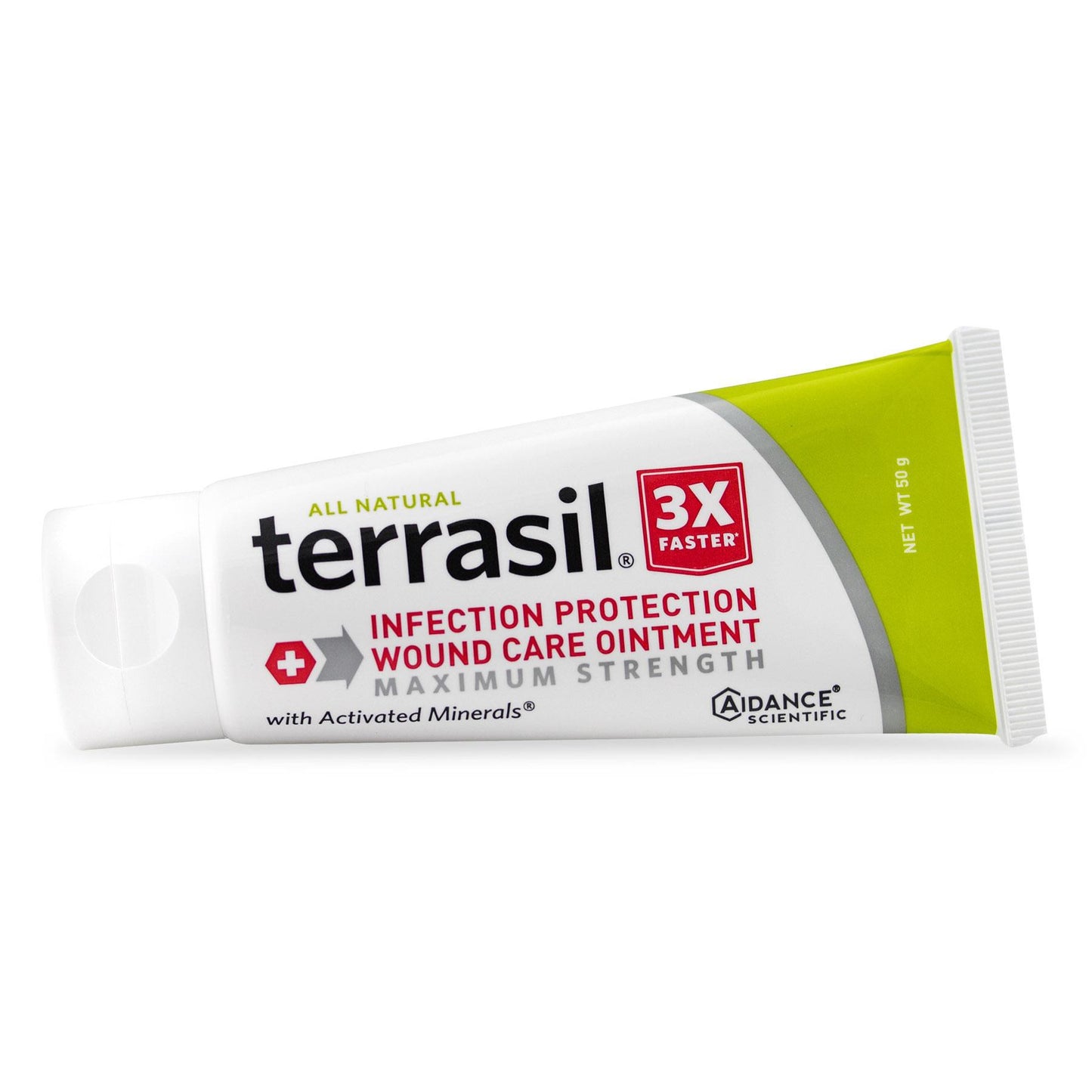 Terrasil Infection Protection Wound Care Ointment for Healing of Cuts, Scrapes and Minor Burns 50 g