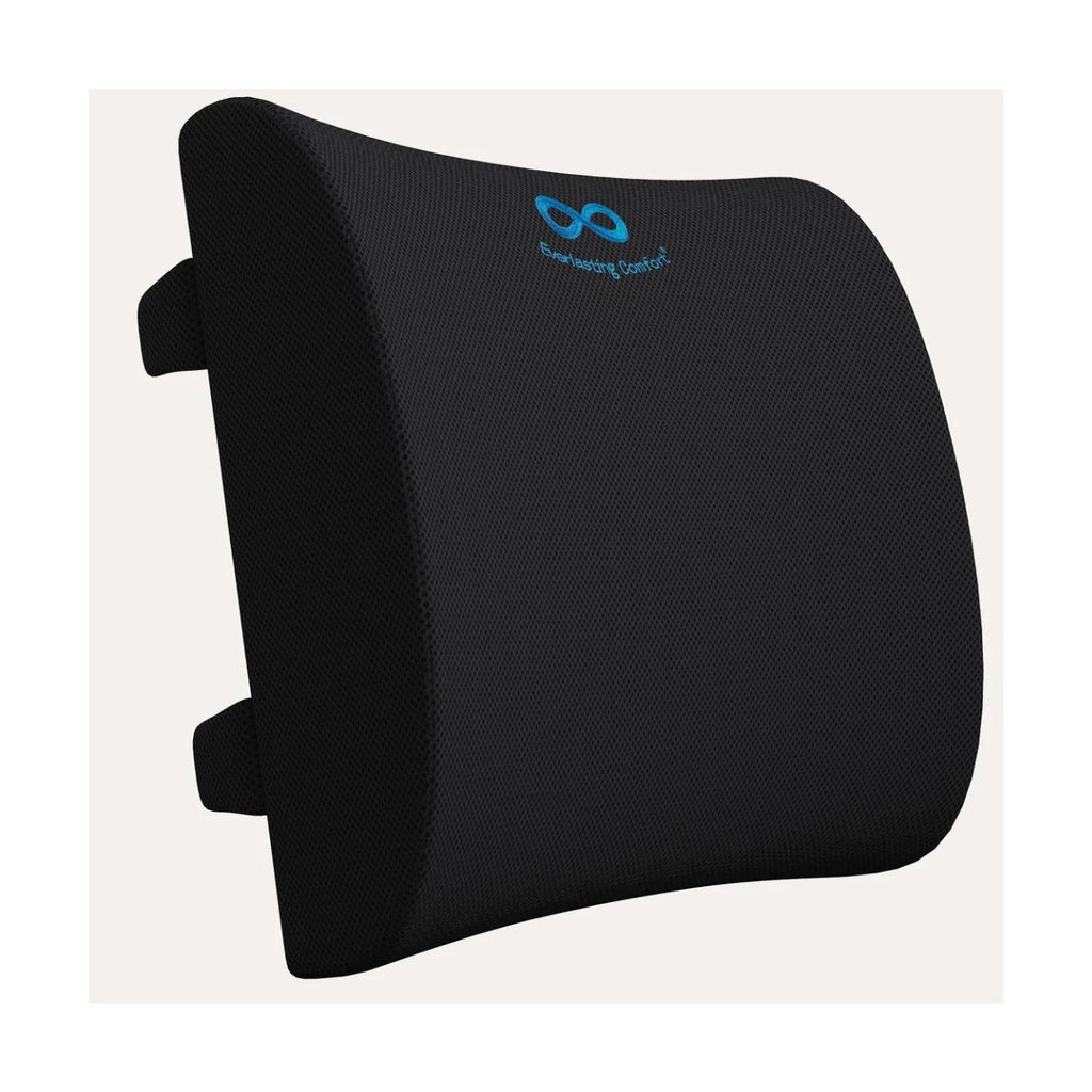 Everlasting Comfort 100% Pure Memory Foam Black Back Cushion, 1 Count