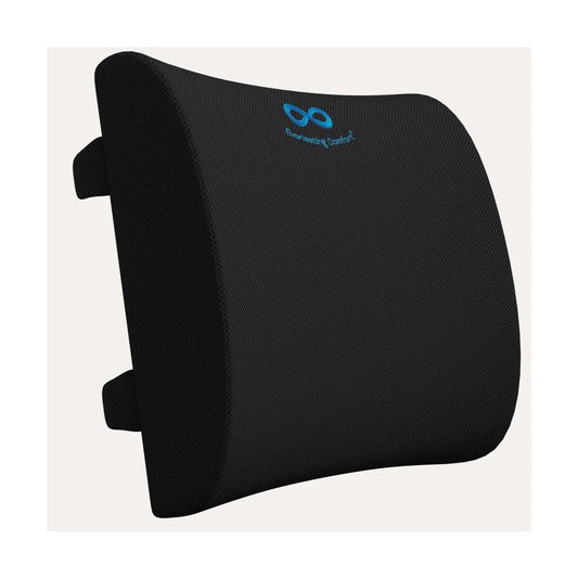 Everlasting Comfort 100% Pure Memory Foam Black Back Cushion, 1 Count