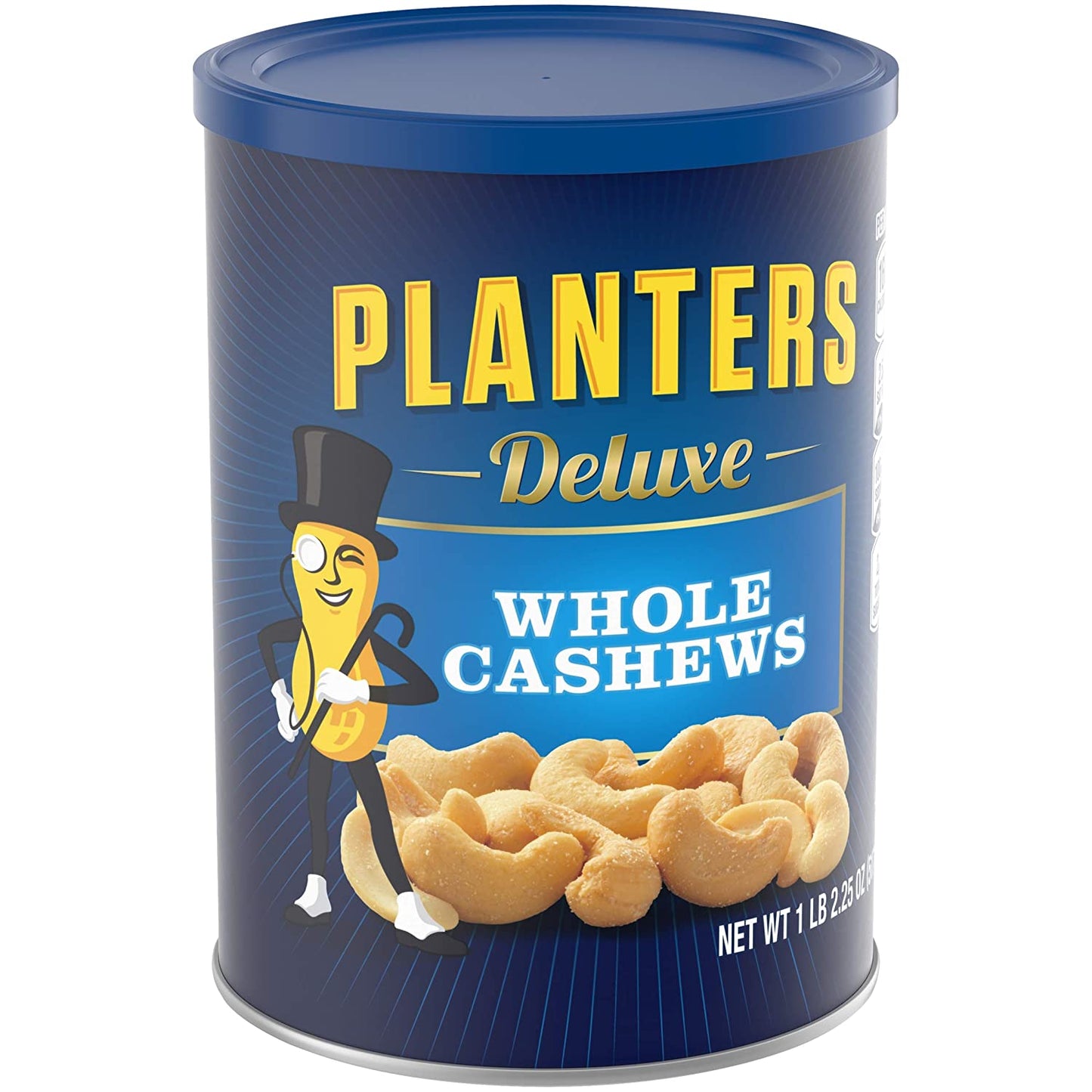 Planters Deluxe Lightly Salted Whole Cashews, 2.25 oz. 517g (Packaging May Vary)