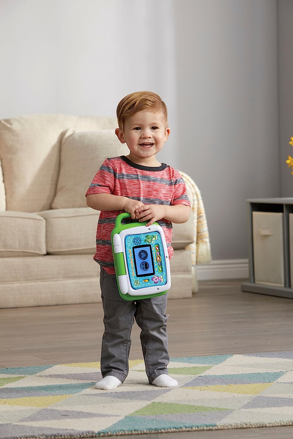 Leap Frog 2-in-1 LeapTop Touch Toy for 2+ year (Green)