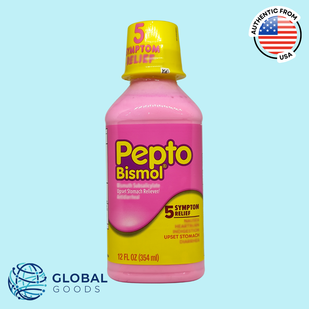 Pepto Bismol Upset Stomach Reliever for Adults, 12 fl. oz. / 354 ml