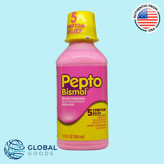 Pepto Bismol Upset Stomach Reliever for Adults, 12 fl. oz. / 354 ml