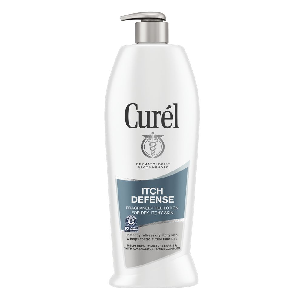 Curel Skincare Itch Defense Calming Body Lotion for Dry, Itchy Skin, 13 oz