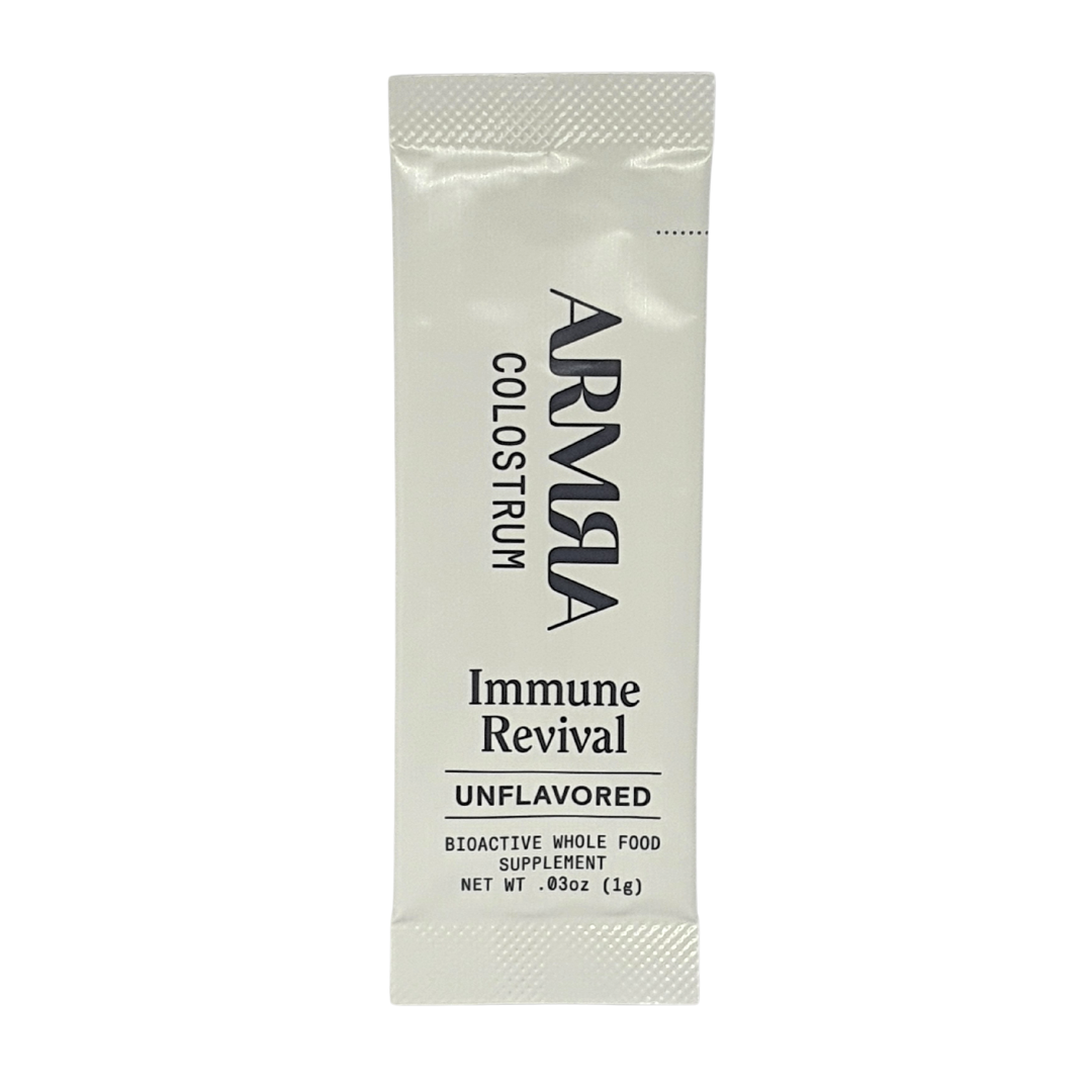 Armra Colostrum Immune Revival Unflavored Powder Supplement 30 Packets