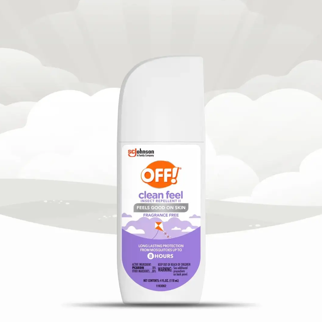 Off Clean Feel Insect Repellent II 8 Hrs Lasting Protection, 4fl oz / 118mL