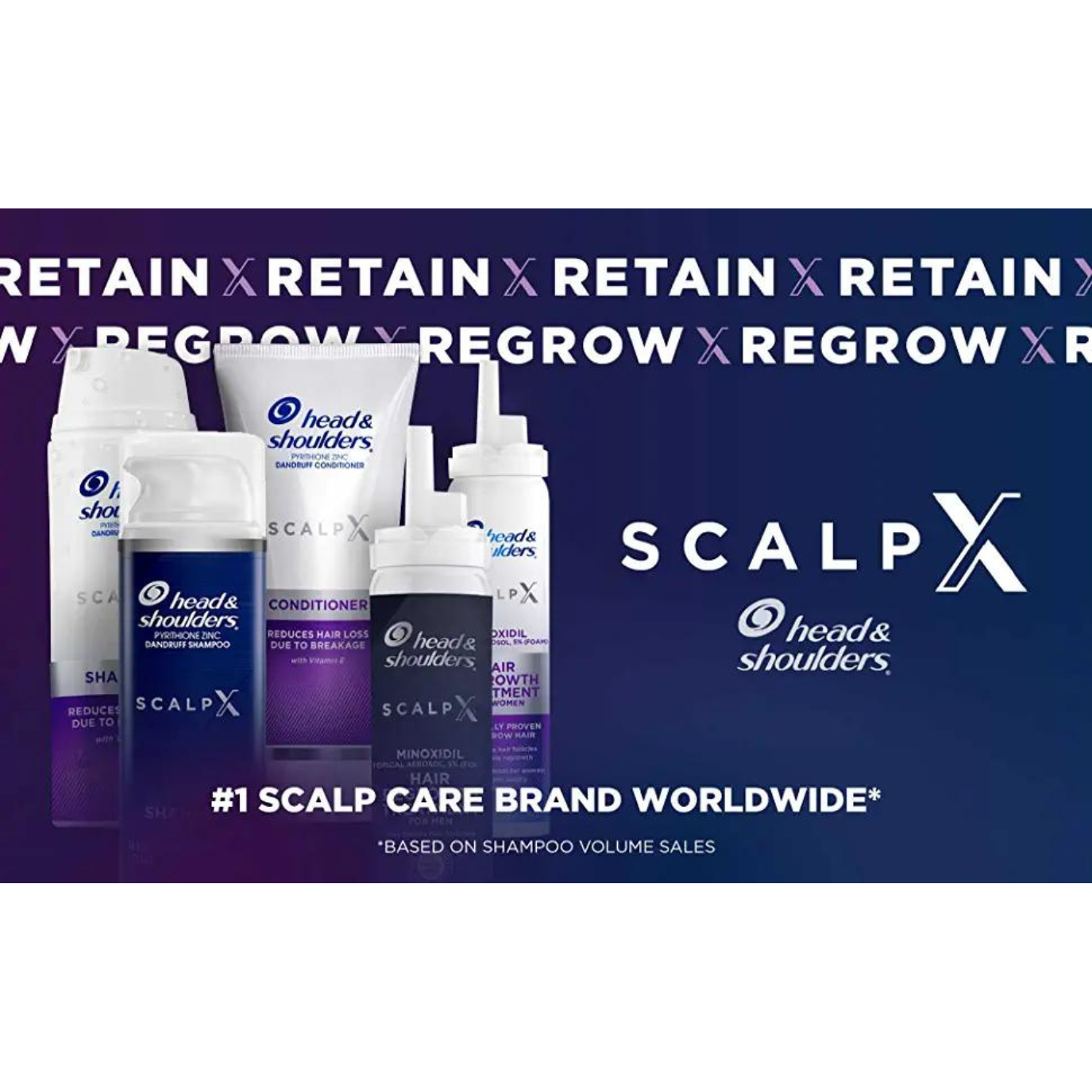 Head & Shoulders Scalp X Dandruff Shampoo, 5 oz.