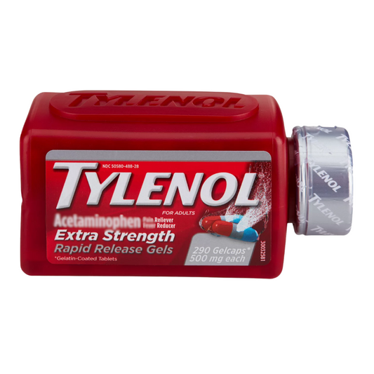 Tylenol Extra Strength Rapid Release Gels 500mg (290 Count)