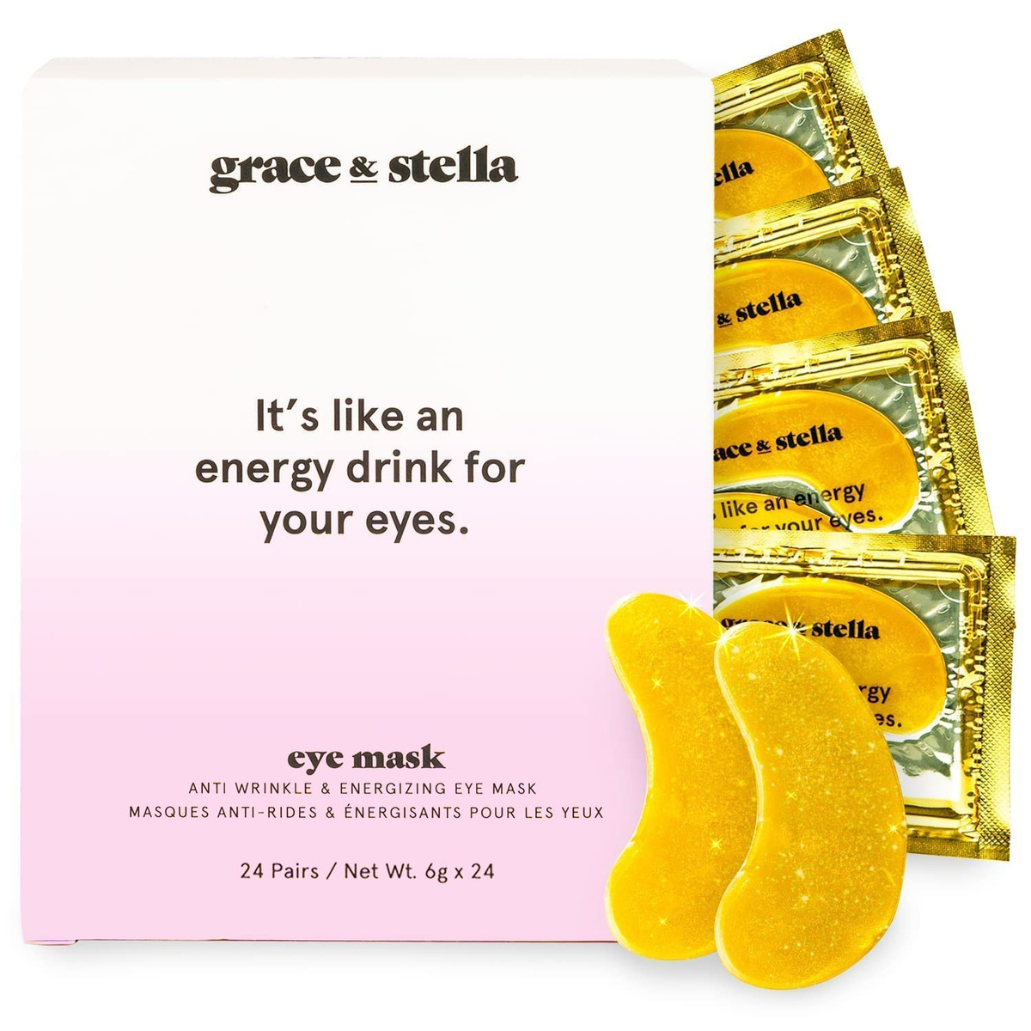 Grace & Stella Anti Wrinkle & Energizing Eye Mask 24 Pairs 6g Each