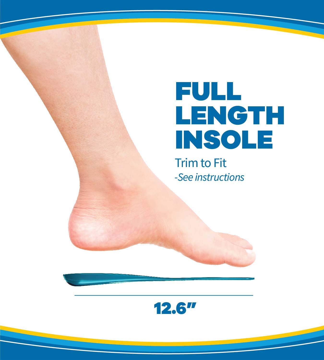 Dr. Scholl’s Memory Fit Massaging Gel Advanced Insoles, 1 Pair, Size 8-14