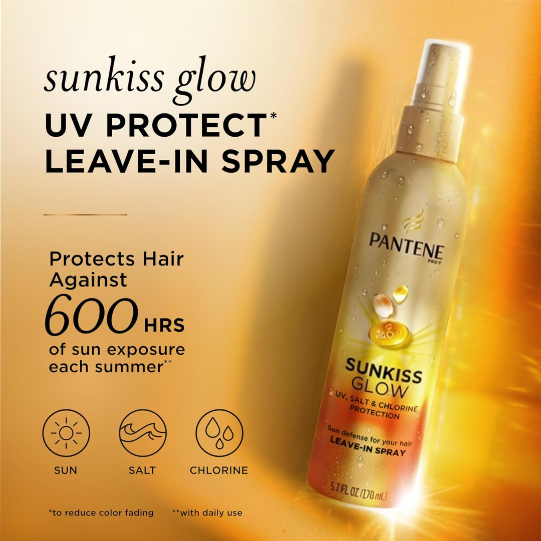 Pantene Pro-V Sunkiss Glow Leave-In Spray, 5.7 oz / 170 ml