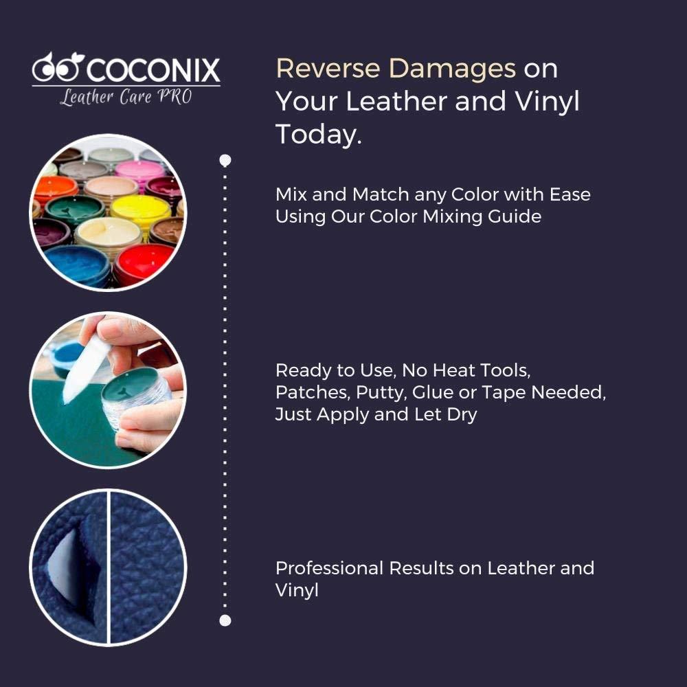 Coconix Upholstery, Vinyl and Leather Repair Kit