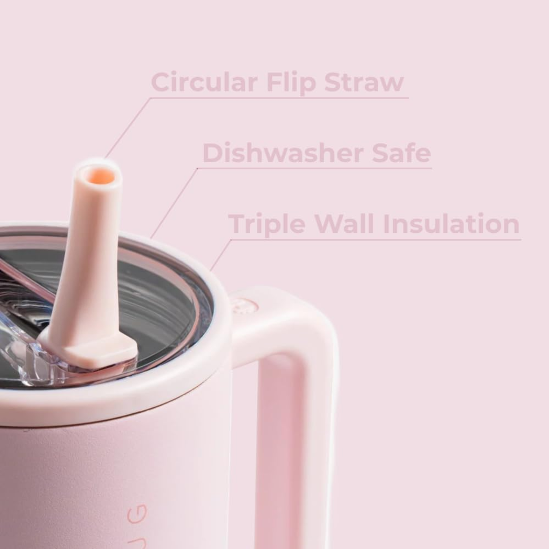 HydroJug Traveler Pink Sand, 40 oz