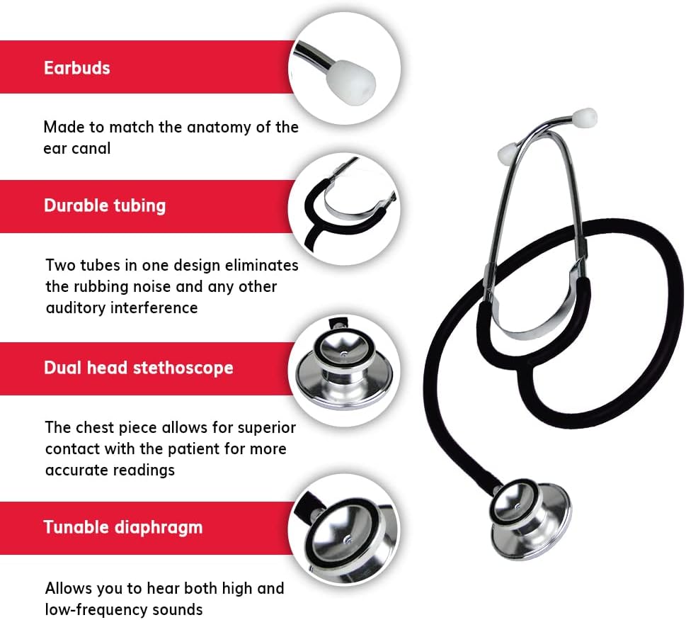 Ever Ready First Aid Dual Head Stethoscope