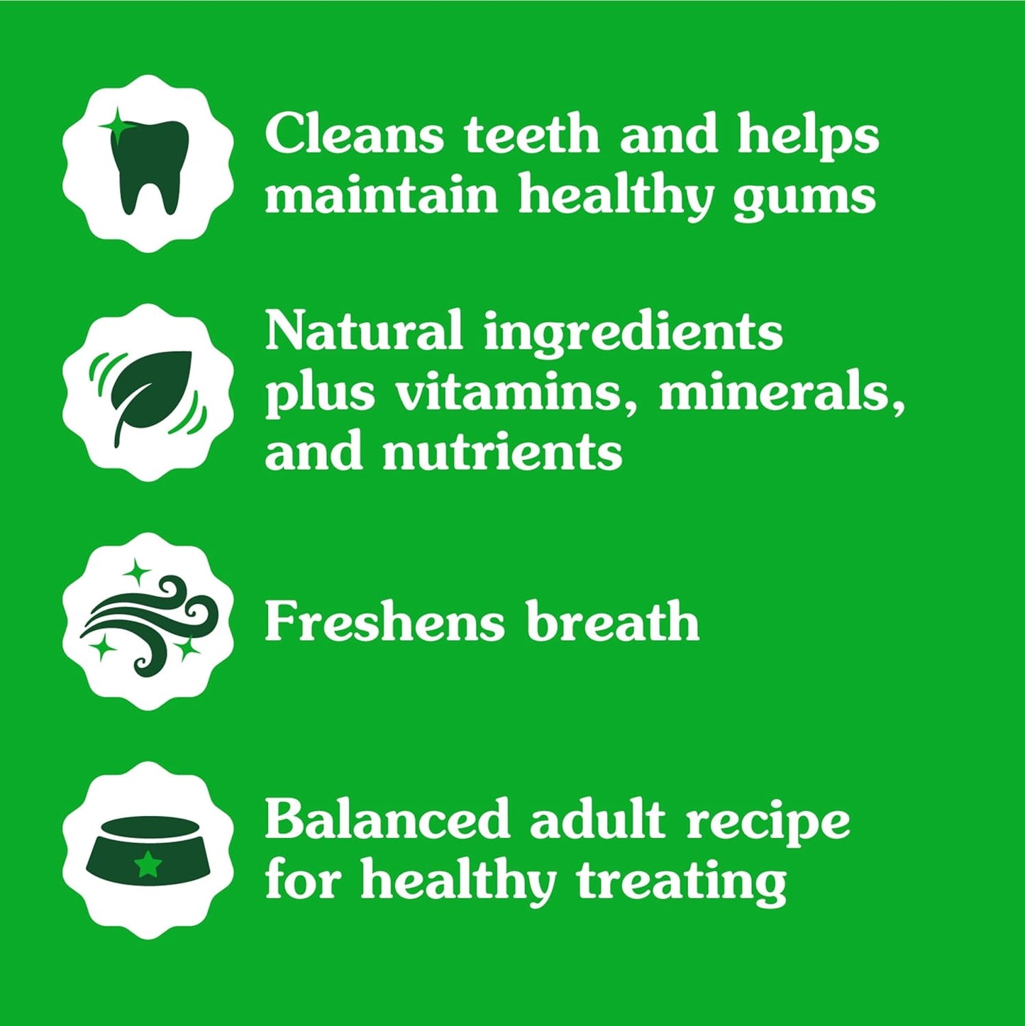 Greenies Dental Treats Original Teenie for Dogs 2-7kgs, 22 Pieces
