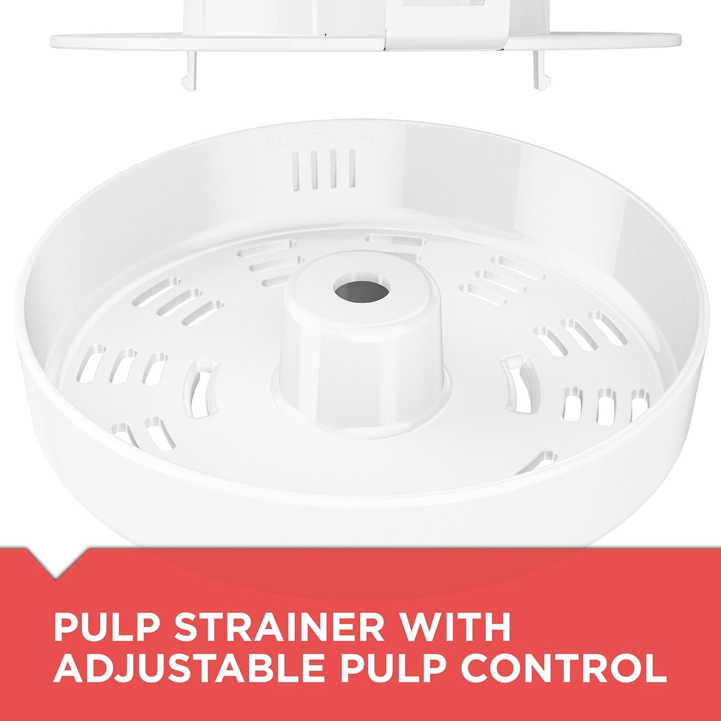 BLACK+DECKER Citrus Juicer Dual-Purpose Cone 32oz (CJ650W)