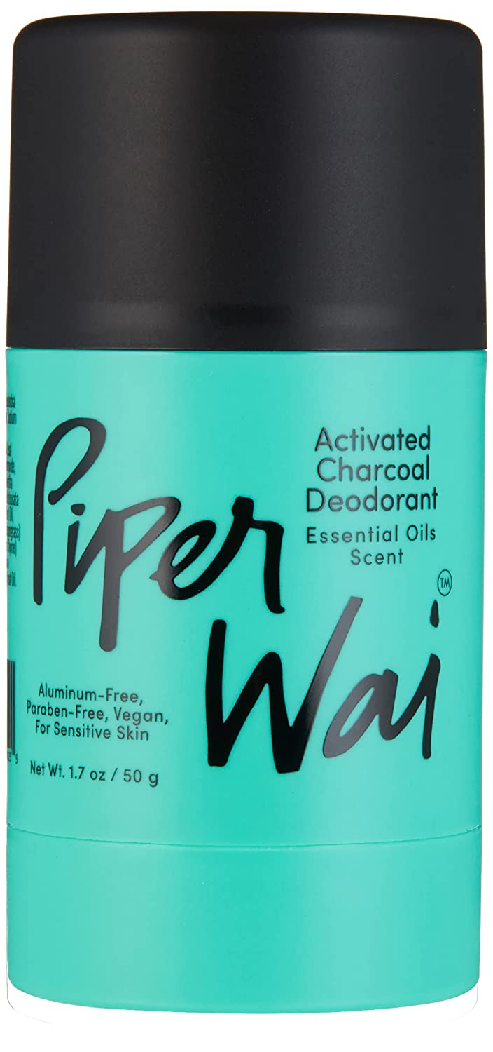 PiperWai Activated Charcoal Deodorant Essential Oils Scent