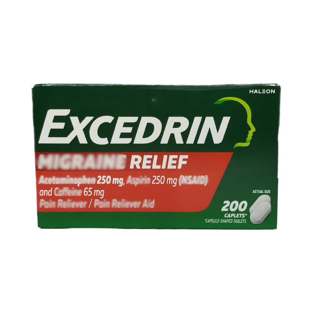 Excedrin Migraine Relief, 200 Caplets