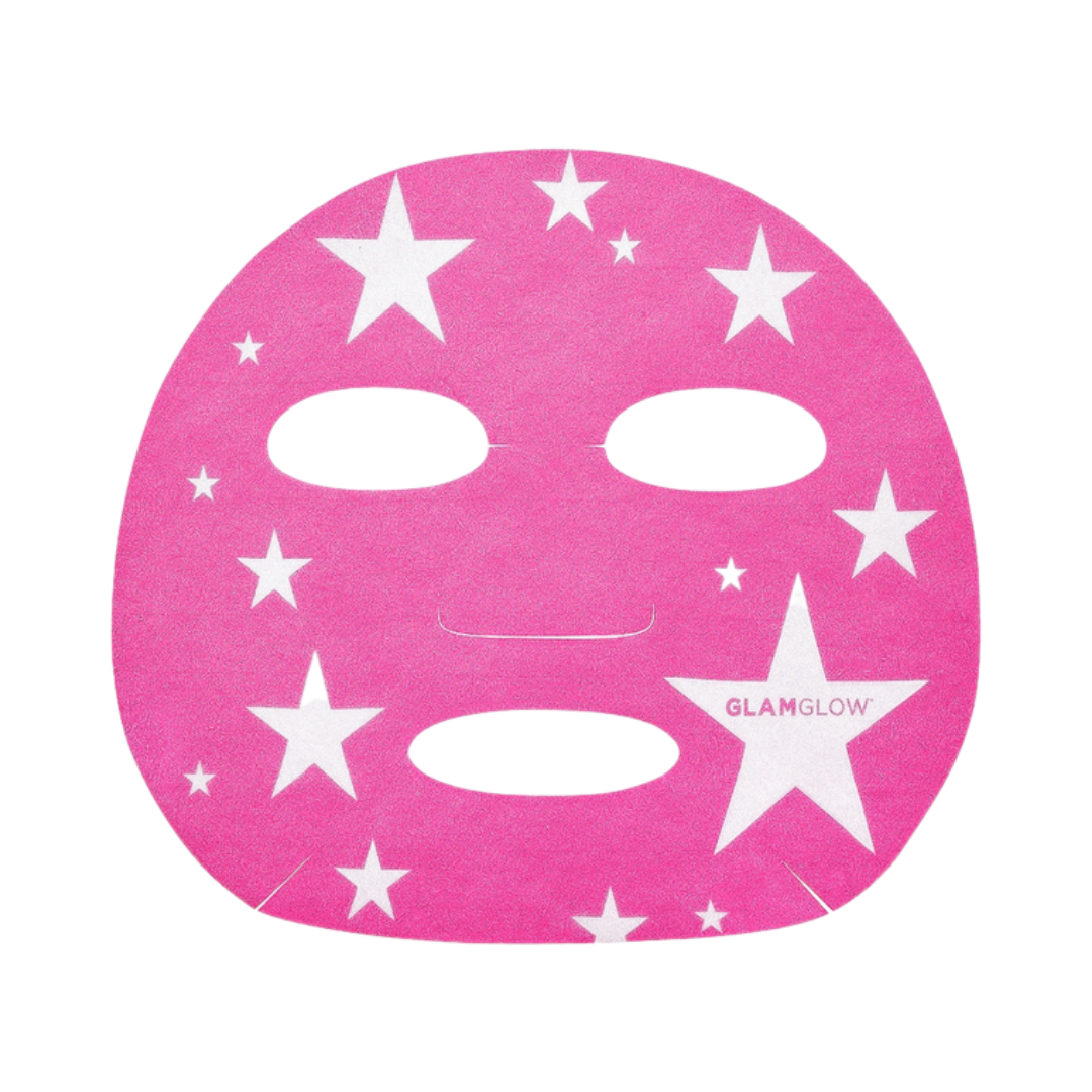 GlamGlow CoolSheet No-Drip Hydrating Mask. 1 Count