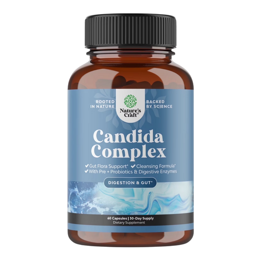 Nature's Craft Candida Complex Digestion & Gut, 60 Capsules