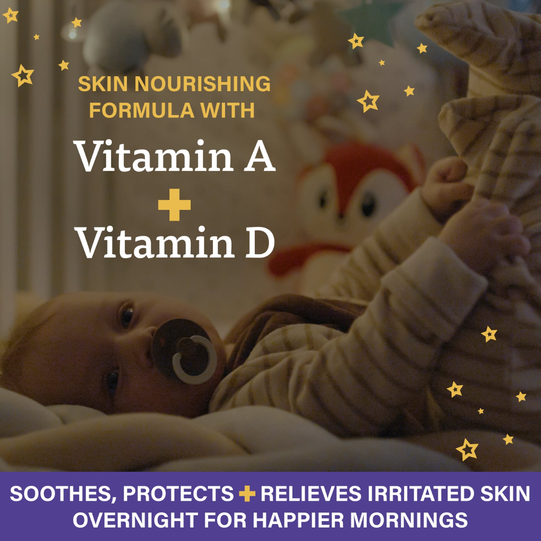 A+D Overnight Healing Rash Ointment, 3.6 oz / 102 g