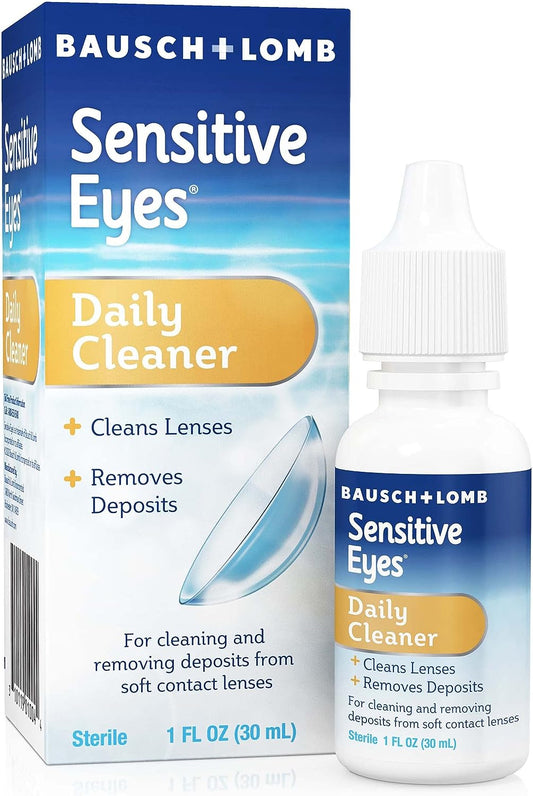 Bausch & Lomb Sensitive Eyes Daily Cleaner for Contact Lenses (1 fl oz / 30ml)