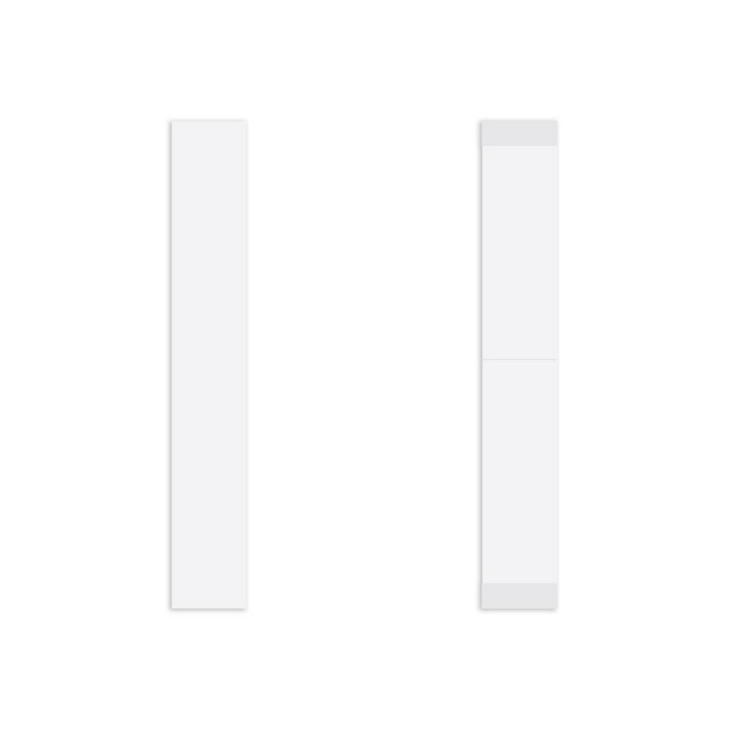 Walker Tape Ultra Hold Adhesive Tape, 1/2 inch x 3 inches Straight Strips, 36 Count