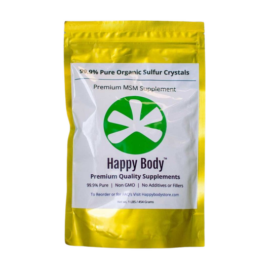 Premium MSM Supplement Happy Body 454g