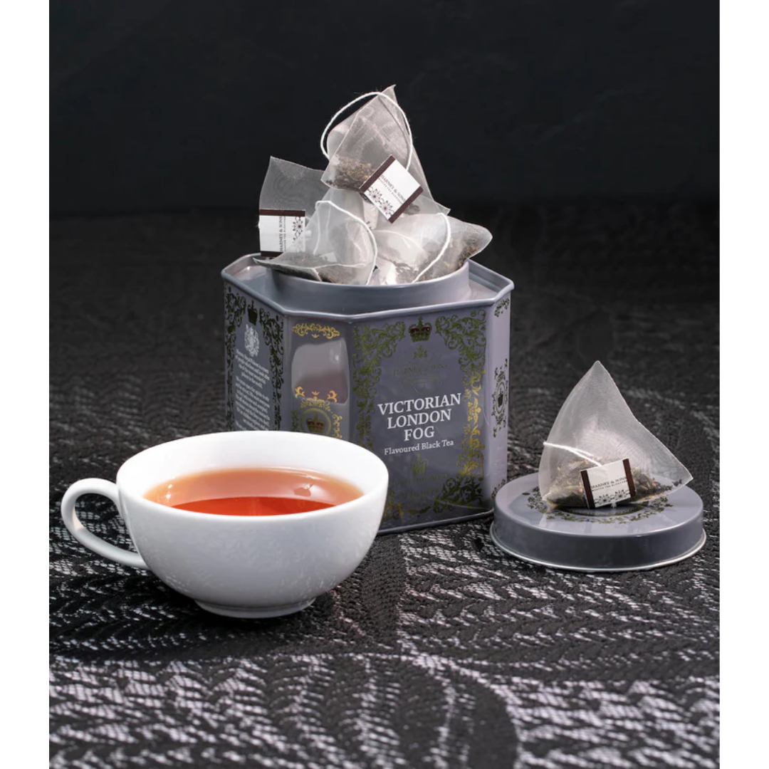 Harney & Sons Victorian London Fog Flavoured Black Tea 30 Sachets, 2.11 oz / 60 g