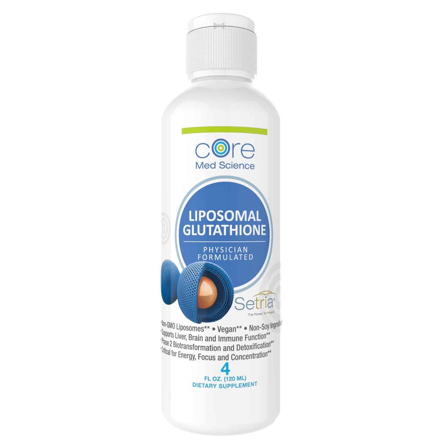 IV Liposomal Glutathione Physician Formulated Dietary Supplement 4 Fl Oz / 120ml