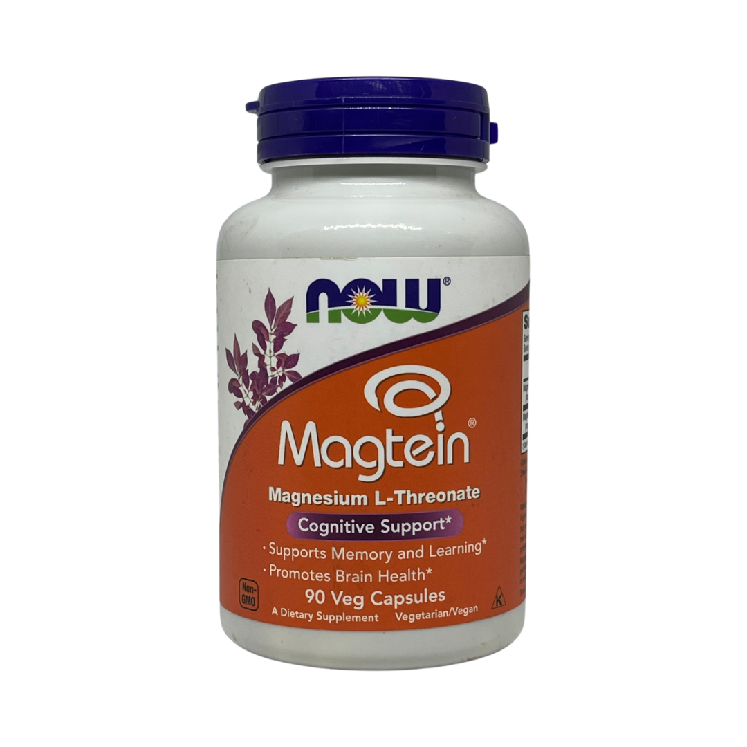 Now Magtein Magnesium L-Threonate, 90 Capsules
