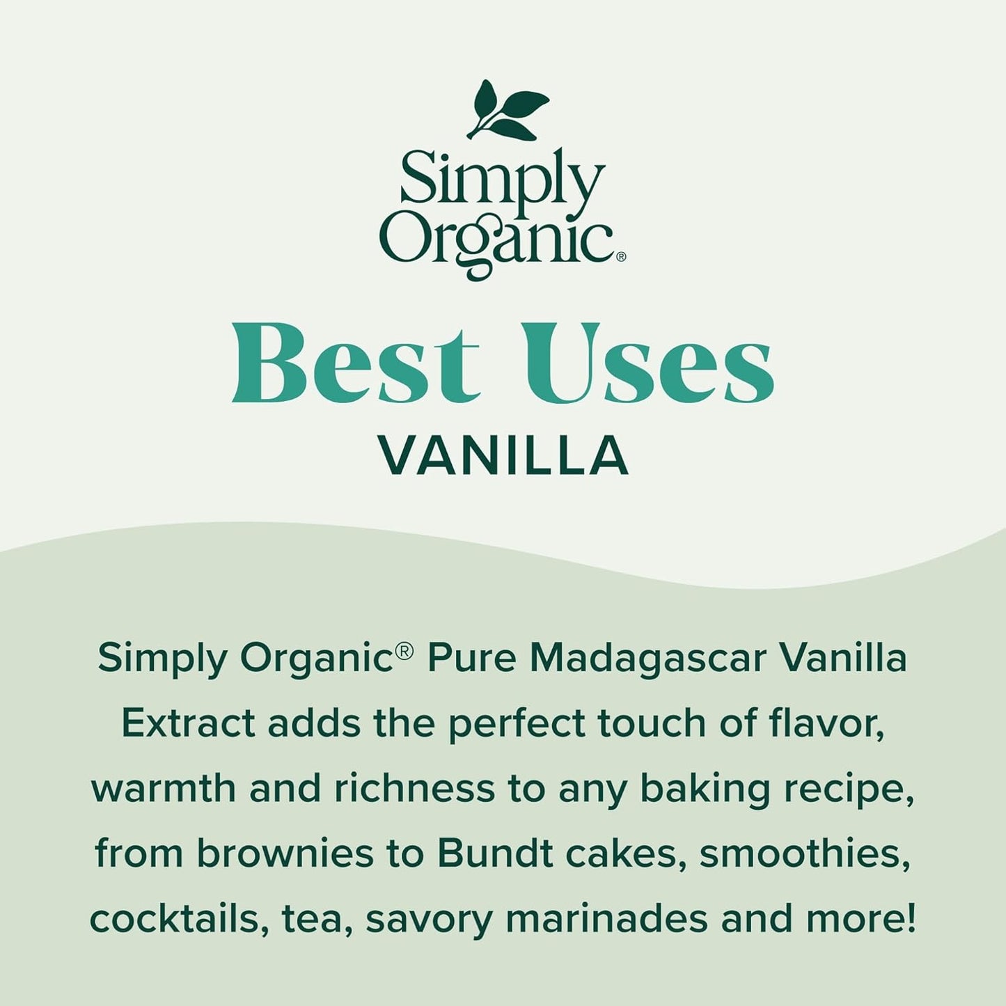 Simply Organic Pure Madagascar Vanilla Extract, 59 ml / 2 fl. oz.