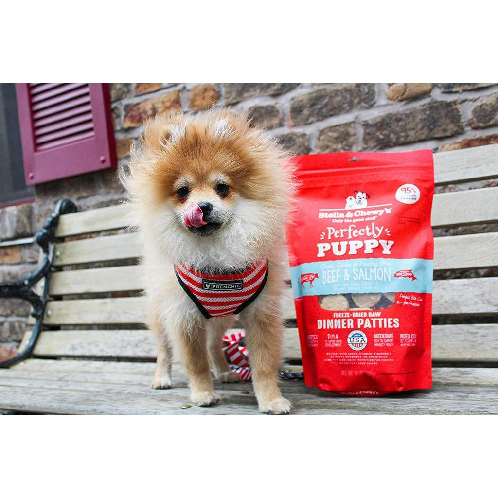 Stella & Chewy's Dinner Patties For Puppies Beef & Salmon Flavor 156g PACKAGING MAY VARY