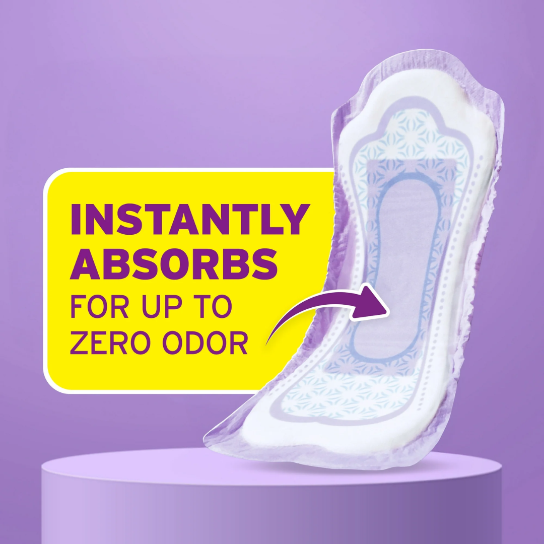 Poise Fresh Protection Pads Light Long, 24 Count