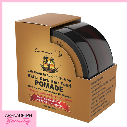 Sunny Isle Extra Dark Jamaican Black Castor Oil Hair Food Pomade, 4 Oz