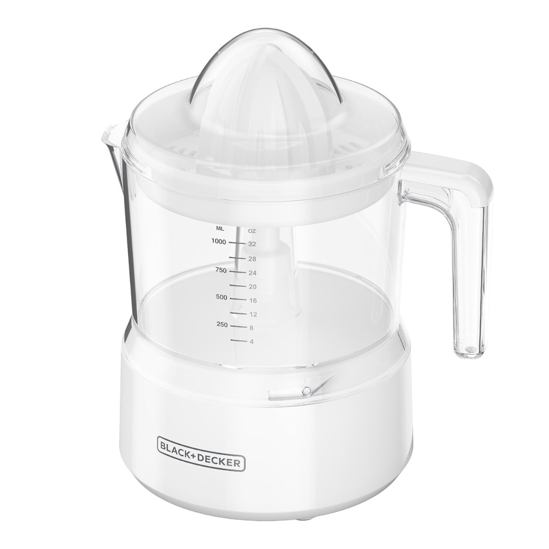 BLACK+DECKER Citrus Juicer Dual-Purpose Cone 32oz (CJ650W)