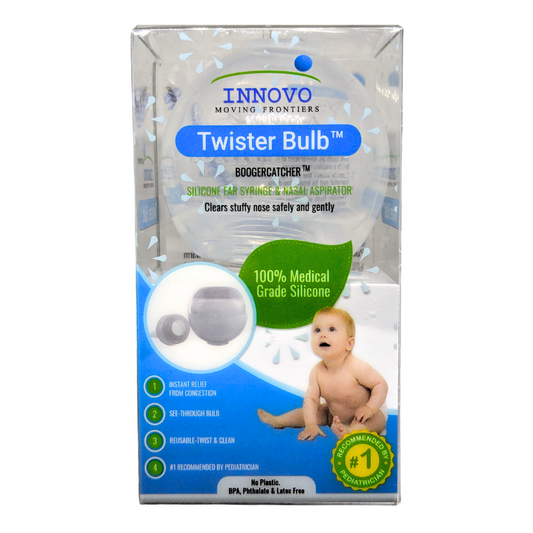 Innovo Twister Bulb Silicone Ear Syringe & Nasal Aspirator