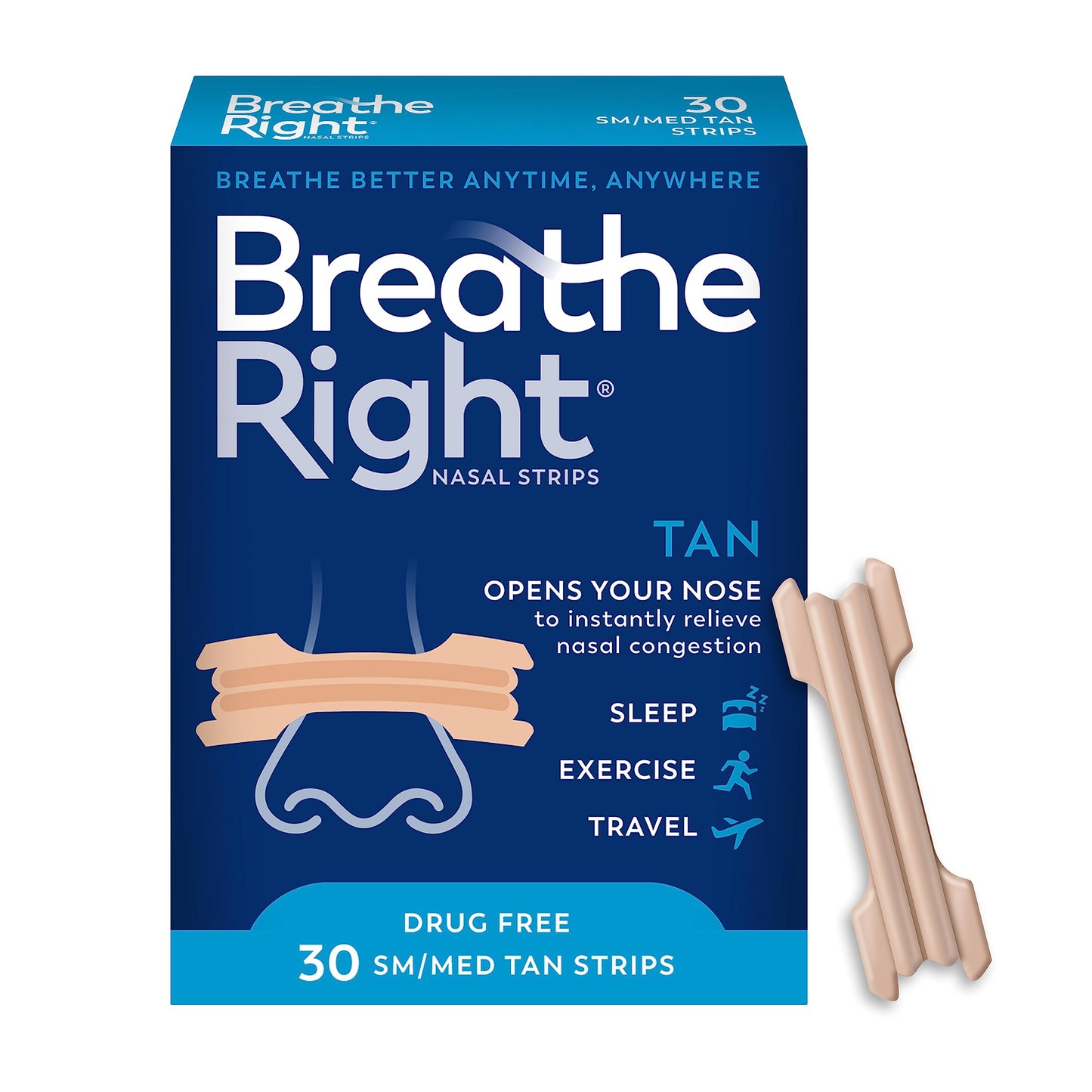 Breathe Right Nasal Strips