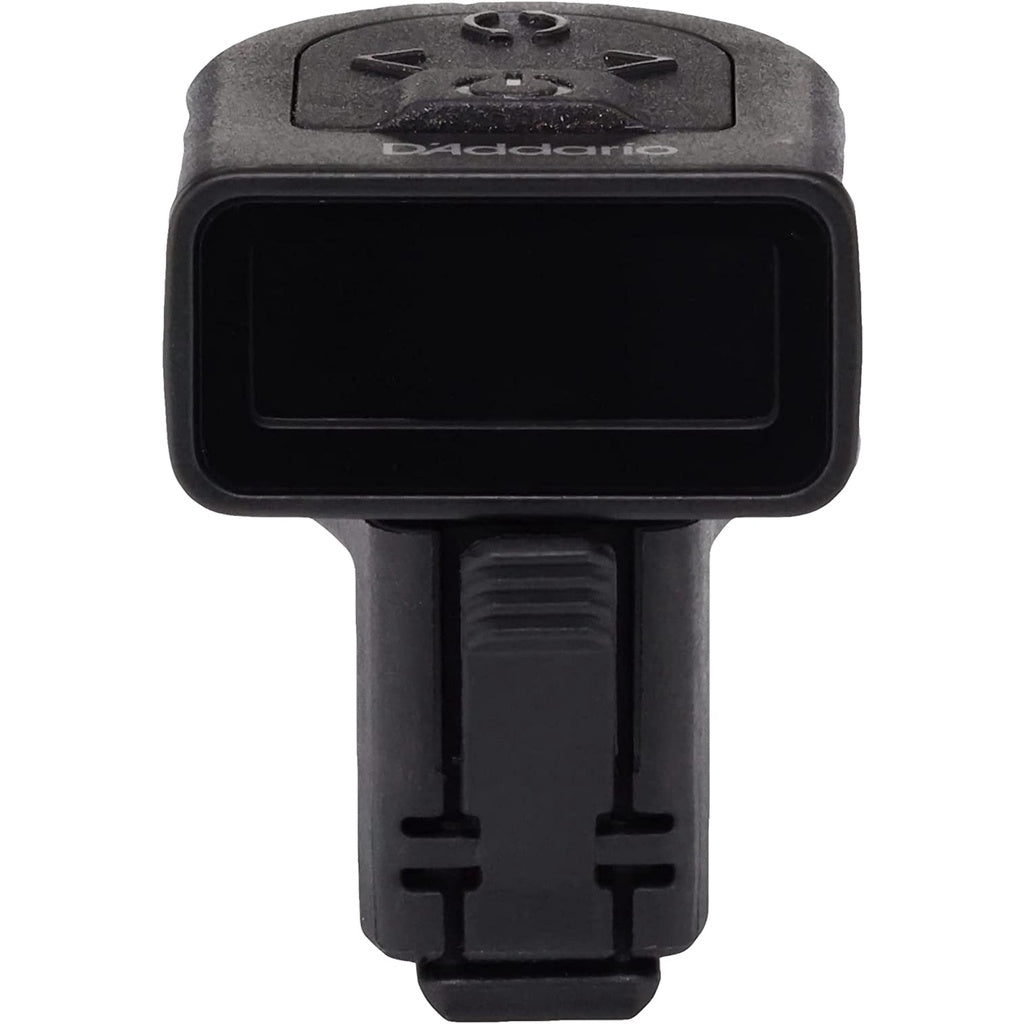 D'Addario Black Micro Guitar Headstock Tuner, Clip On (PW-CT-12)