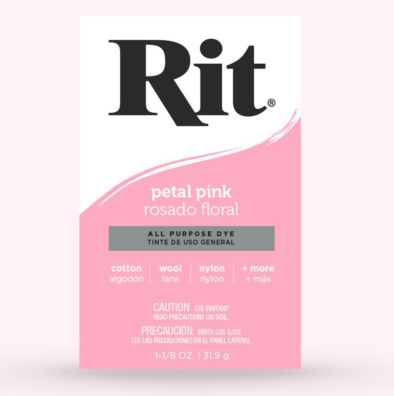 Rit All-Purpose Powder Dye, Petal Pink 31.9 g
