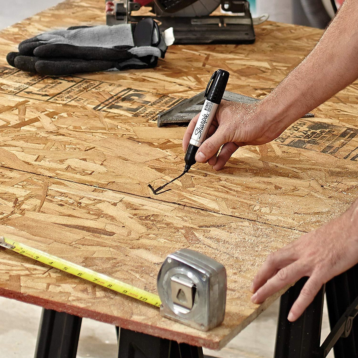 Sharpie 15661PP King Size Permanent Marker, Black