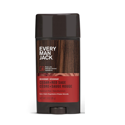 Every Man Jack Deodorant, 85 g / 3 oz