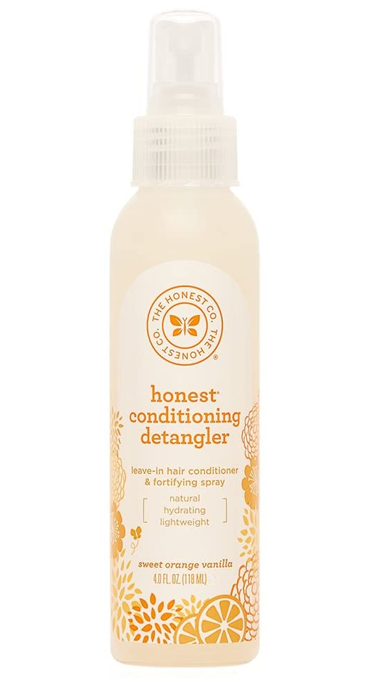 The Honest Company Sweet Orange Vanilla Conditioning Detangler Spray, 118 ml