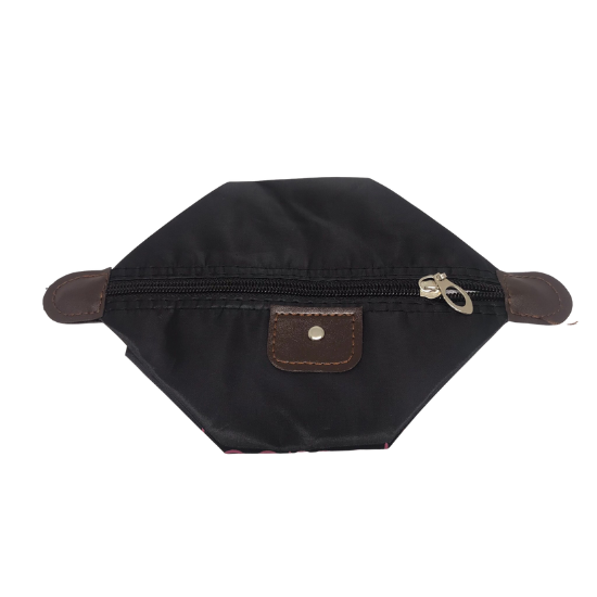 Ecosmetic Black Makeup Bag