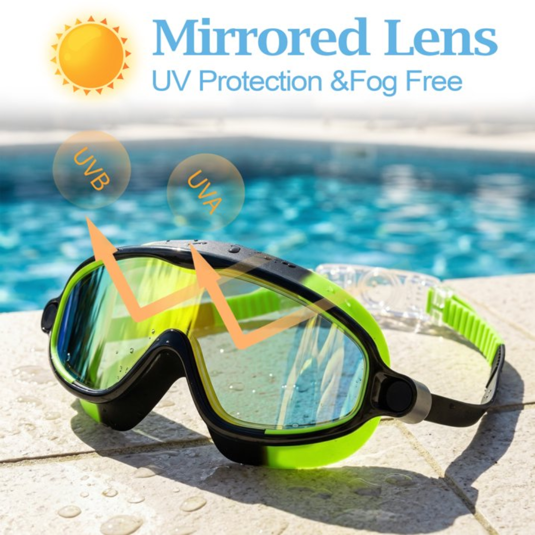 Seago Swim Goggles for Kids, Pack of 2