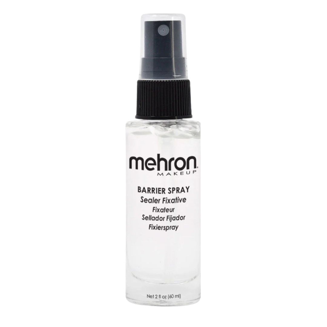 Mehron Makeup Barrier Spray Sealer Fixative, 2 oz / 60 ml